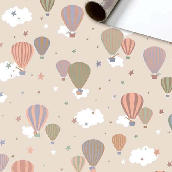 STEWO Geschenkpapier Mimmo 2528519950 beige 70x200cm