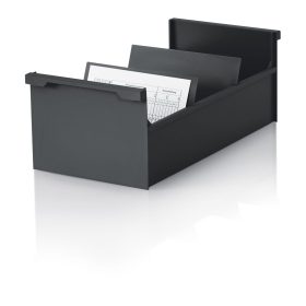 STYRO Karteikasten quer A6 30-632.90 schwarz