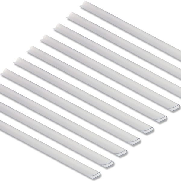 STYRO Klemmschiene 51019 TRANSPARENT 10 Stk.