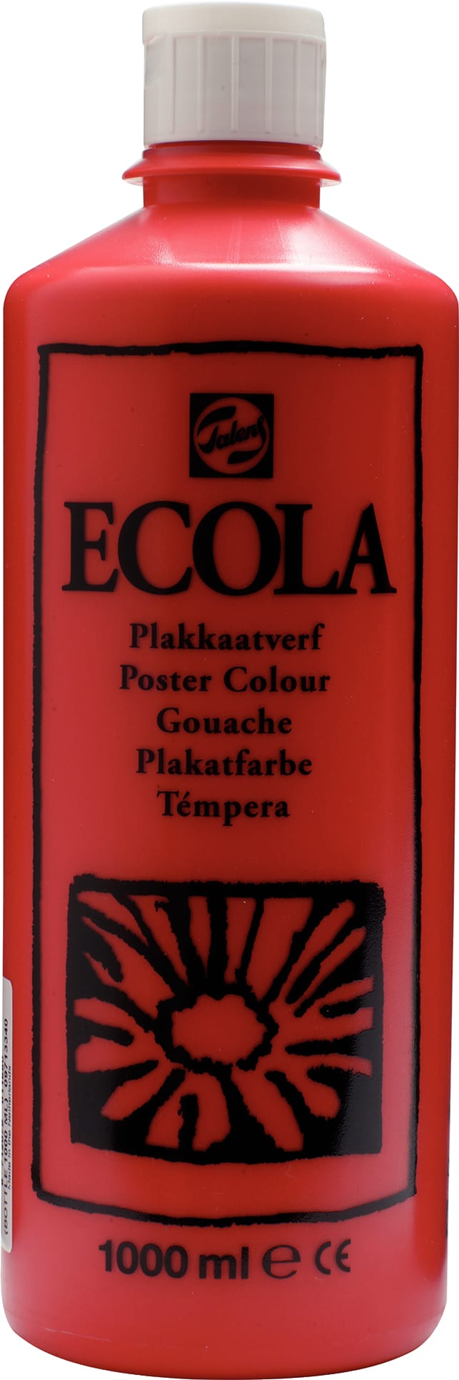 TALENS-09713340-8712079011680 TALENS Plakatfarbe 1000ml 09713340 rot – Hochwertig & günstig bei ShopDeca