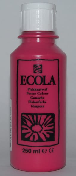 TALENS-09733590-8712079012014 TALENS Plakatfarbe 250ml 09733590 rosa – Bild 1