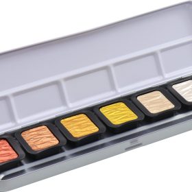 TALENS Perlglanzfarbe Finetec Box F0600 Essentials Metals 6 Farben