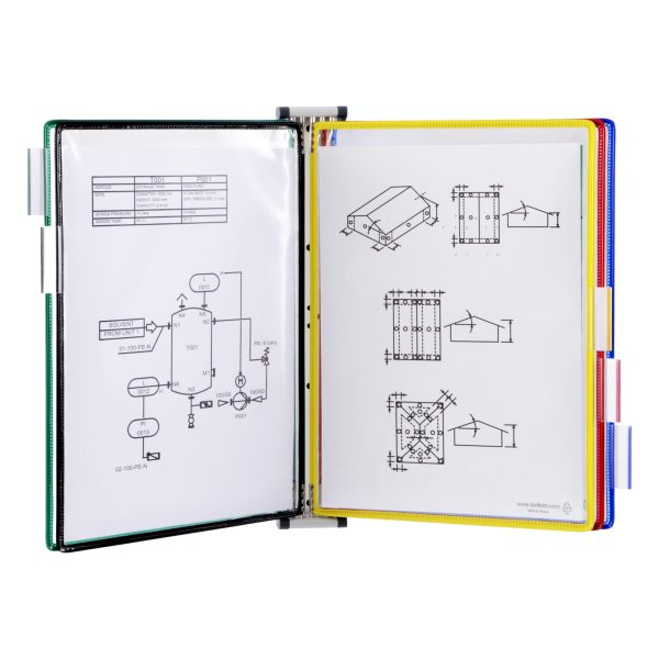 TARIFOLD Wandelement T-Display 416169 Gestell hellgrau