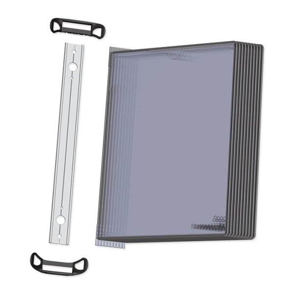 TARIFOLD Wandelement PRO T-Display 6920303 schwarz, PP 10 Tafeln