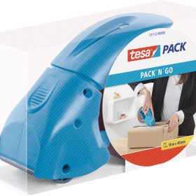 TESA Pack Dispenser 50mx48mm 511120000 Pack'n'go blau