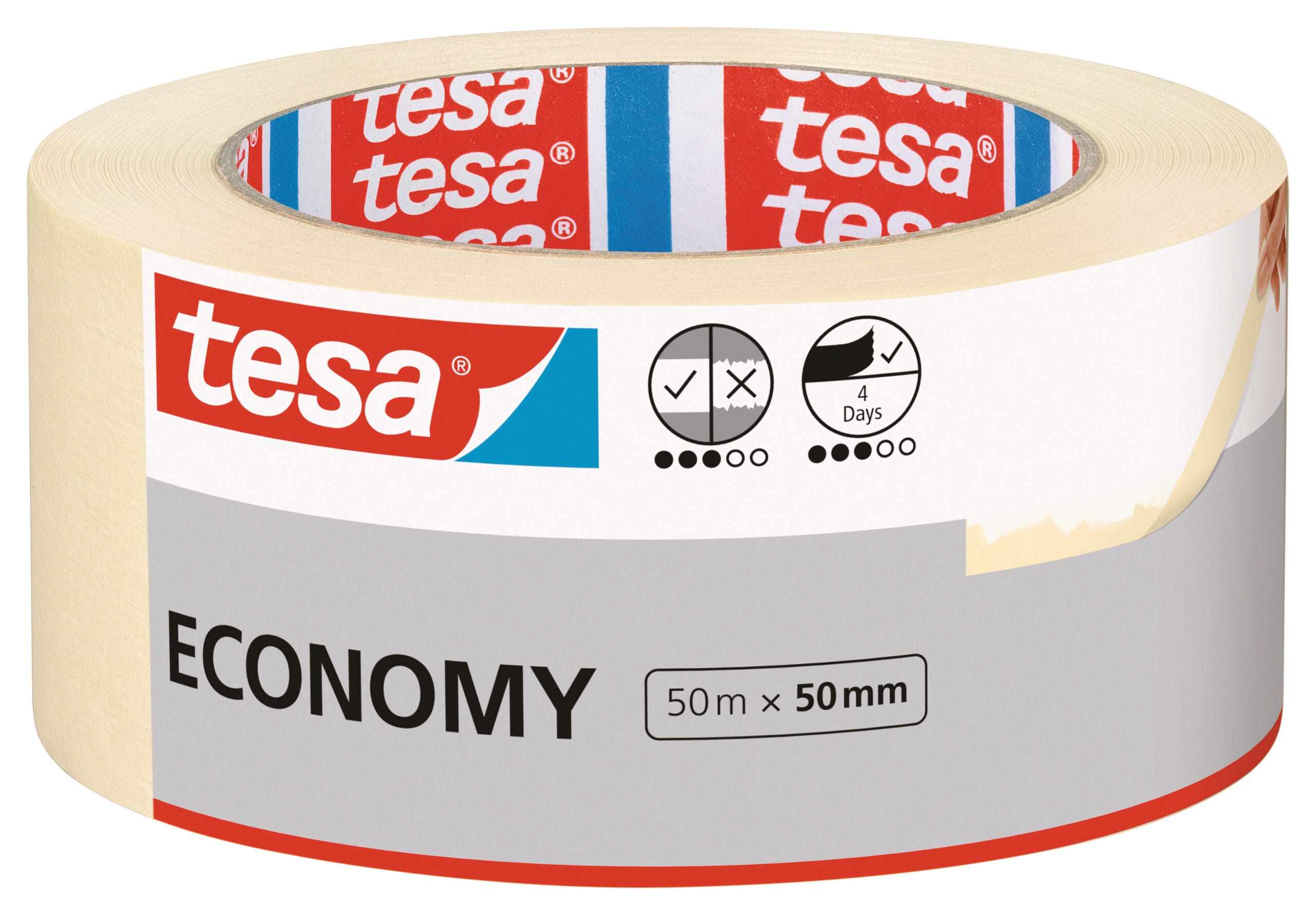 TESA-528800000-4042448804853 TESA Malerband Economy 50mmx50m 528800000 – Hochwertig & günstig bei ShopDeca