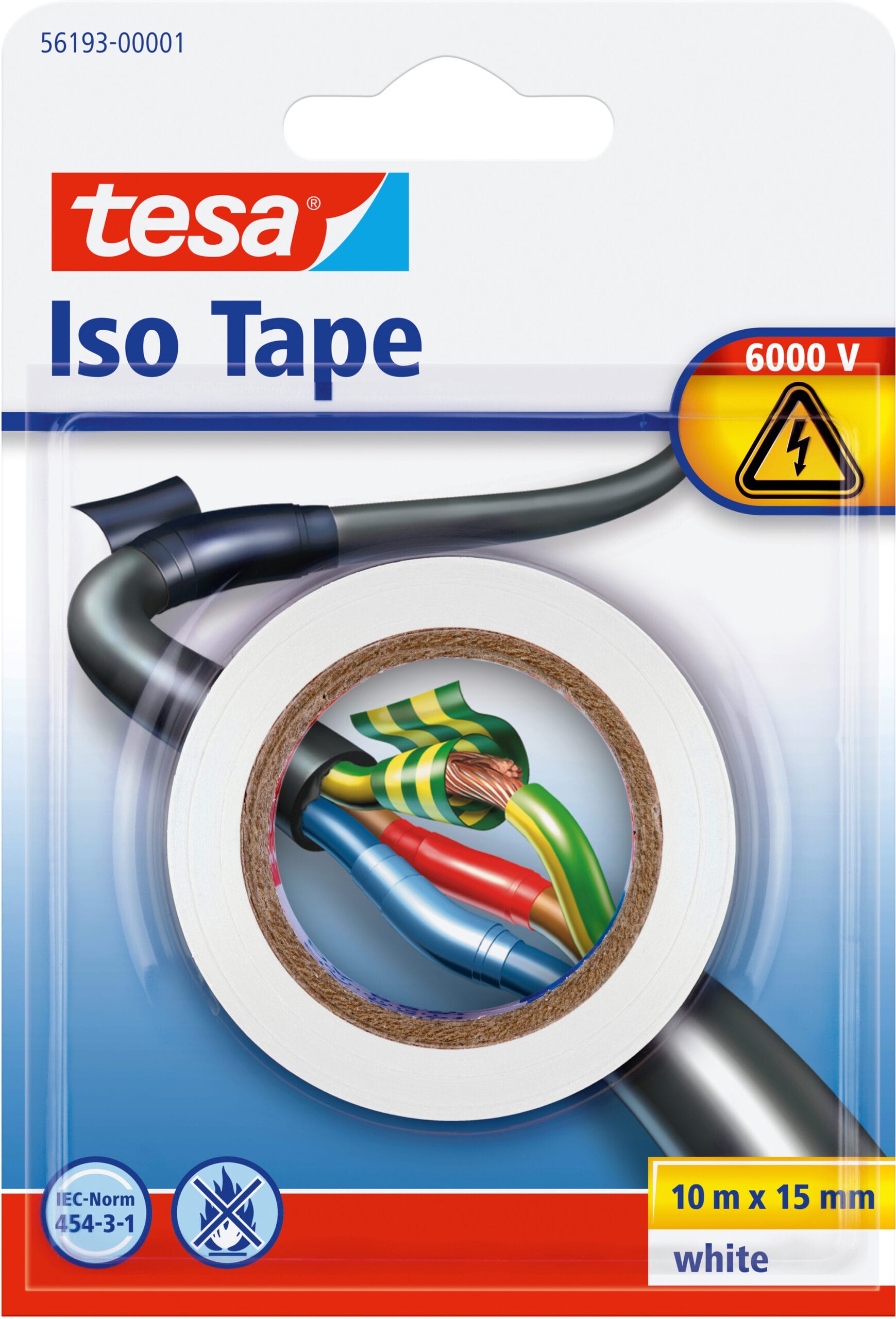 TESA-561930000-4042448055712 TESA Isolierband Iso Tape 15mmx10m 561930000 weiss – Hochwertig & günstig bei ShopDeca