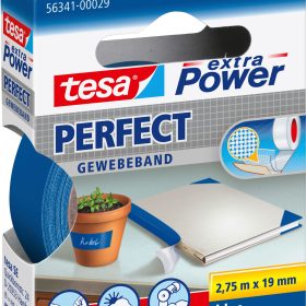 TESA Extra Power Perfect 2.75mx19mm 563410002 Gewebeband. blau