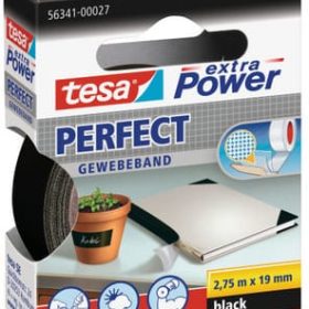 TESA Extra Power Perfect 2.75mx38mm 563430003 Gewebeband. schwarz