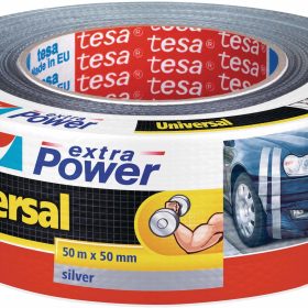 TESA Klebeband Extra Power 50mx50mm 56389-00000 universal, silber