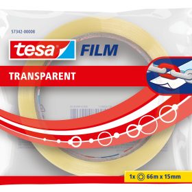 TESA Klebeband 15mmx66m 573420000 transparent