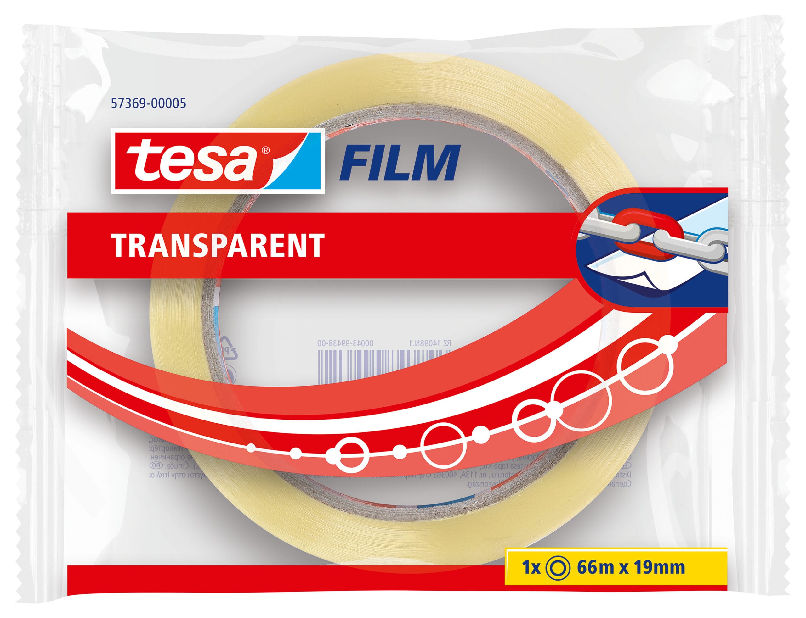TESA-573690000-4042448049216 TESA tesafilm Flowpack 66mx19mm 573690000 transparent 1 Rolle – Hochwertig & günstig bei ShopDeca