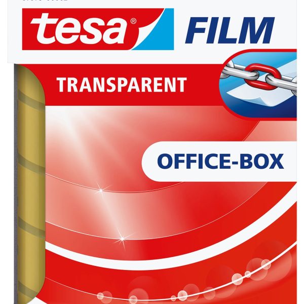 TESA tesafilm transparent 25mmx66m 573790000 5 Rl. + 1 Rl. in Office-Box