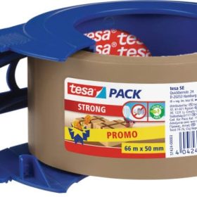 TESA Handabroller 50mmx66m 574240000 blau, mit Band