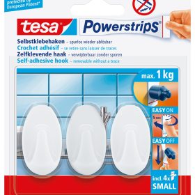TESA Powerstrips Haken L 575330001 weiss