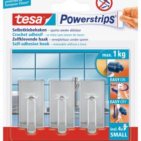 TESA Powerstrips Haken S 575400001 chrom