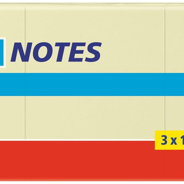 TESA Office Notes 40x50mm 576530000 gelb 3x100 Blatt