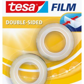 TESA Klebeband tesafilm 12mmx7.5m 579110000 transp.,doppels.,Blister 2Stk.