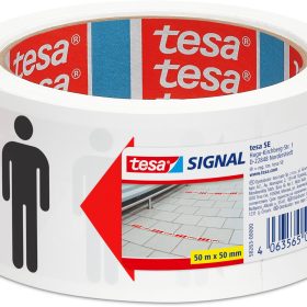TESA Warnband Social Distancing 58263-00000 rot, weiss, schwarz 50mmx50m