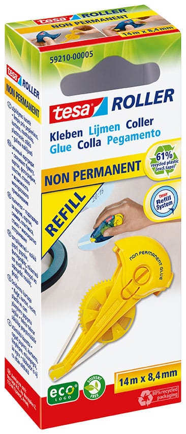TESA-592100000-4042448110954 TESA Kleberoller ecoLogo refill 592100000 non-perm. 8.4mmx14m – Hochwertig & günstig bei ShopDeca