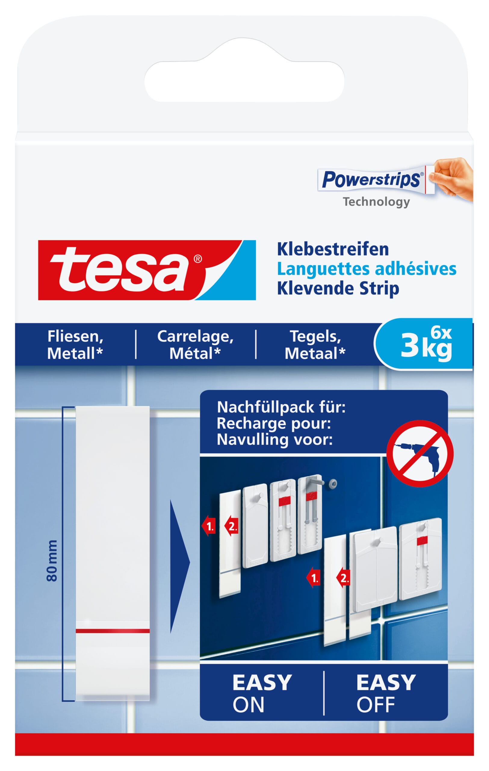 TESA-777610000-4042448340375 TESA Klebestreifen 3 kg 777610000 Fliesen & Metall – Hochwertig & günstig bei ShopDeca