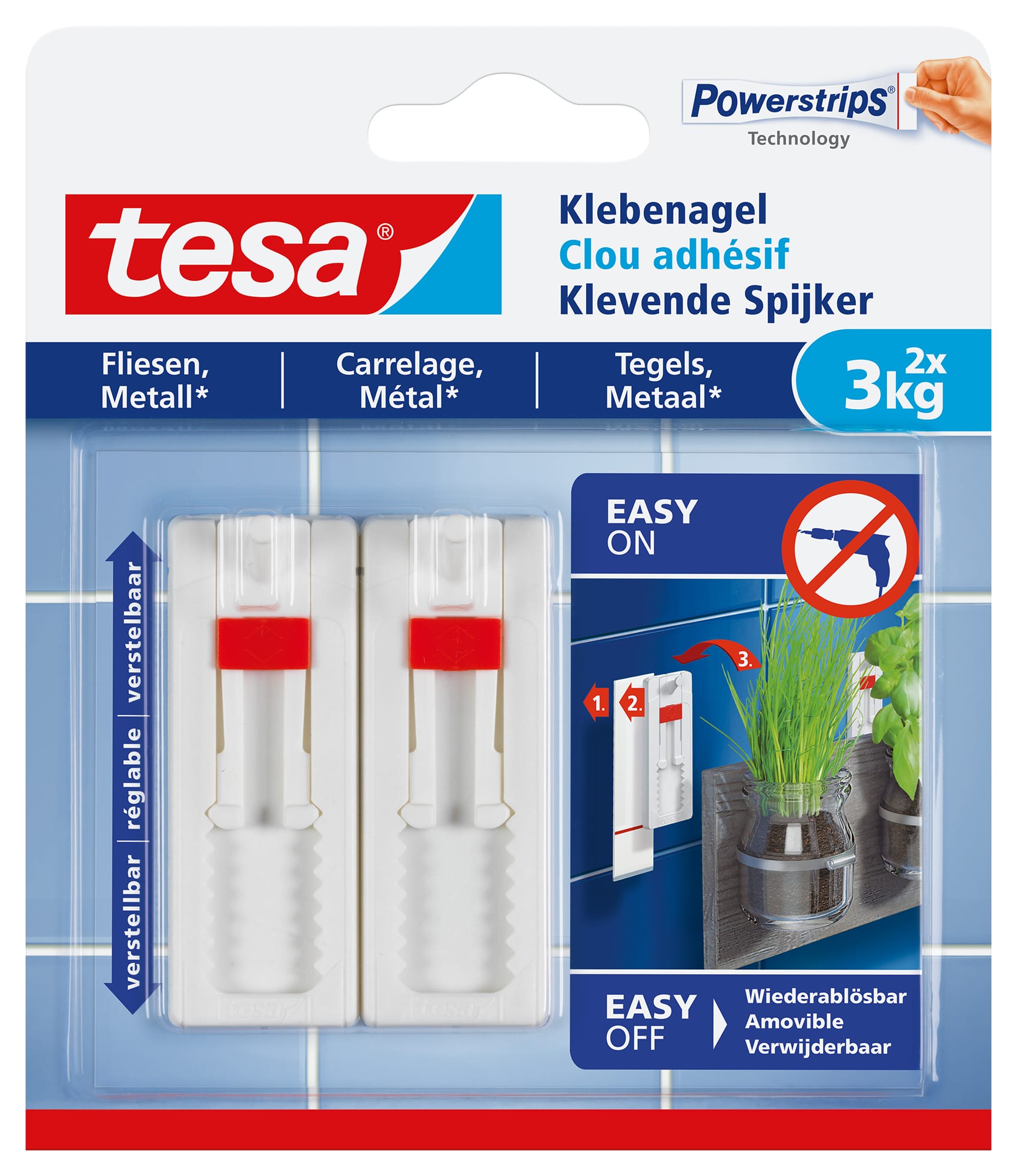 TESA-777640000-4042448340405 TESA Verst. Klebenagel 2x3kg 777640000 Fliesen & Metall – Hochwertig & günstig bei ShopDeca