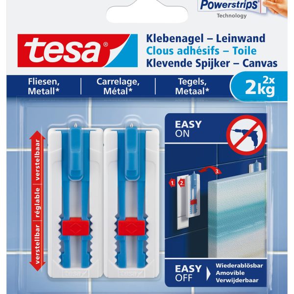 TESA Klebenagel 2x2kg 77768-00000 Fliesen & Metall
