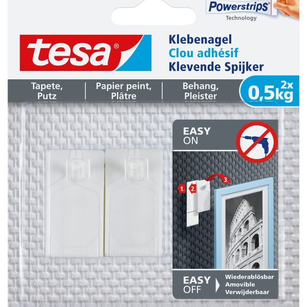 TESA Klebenagel 2x0,5 kg 777720000 Tapete & Putz