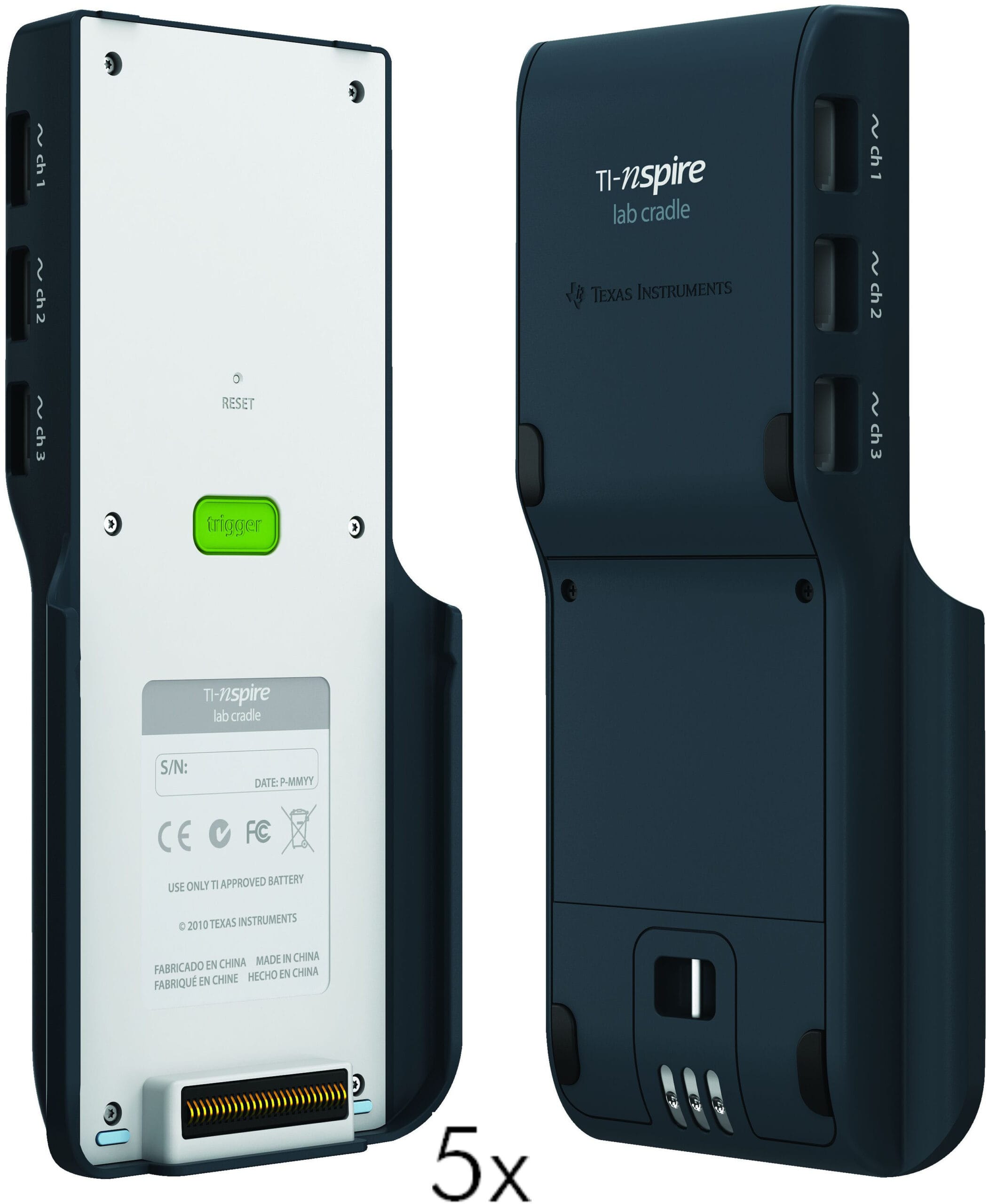 TEXAS-INSTRUMENTS-NSP-LC5-3243480102919 TEXAS INSTRUMENTS Lab Cradle Nspire NSP-LC5 inkl. Ladestation, 5er – Hochwertig & günstig bei ShopDeca