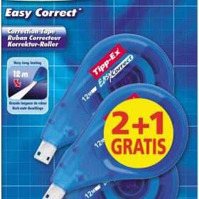 TIPP-EX Korrekturroller 4.2mmx12m 8395492 Easy Correct 2+1
