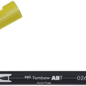 TOMBOW Dual Brush Pen ABT 026 yellow gold