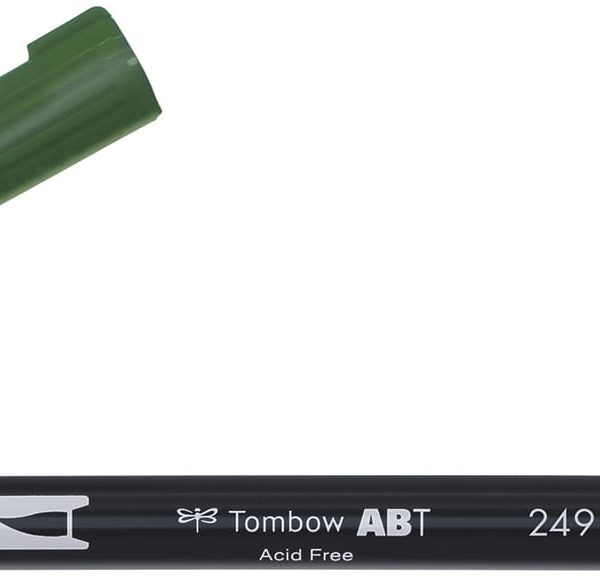 TOMBOW Dual Brush Pen ABT 249 hunter green