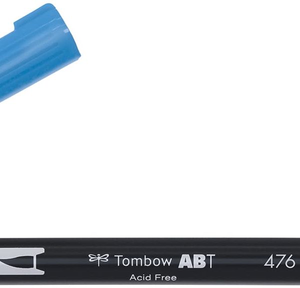 TOMBOW Dual Brush Pen ABT 476 cyan
