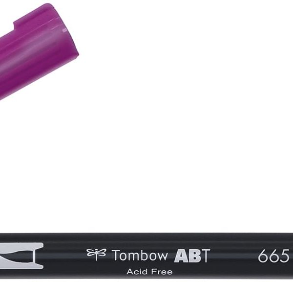 TOMBOW Dual Brush Pen ABT 665 purpur
