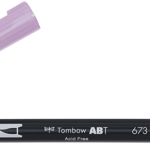 TOMBOW Dual Brush Pen ABT 673 orchidee