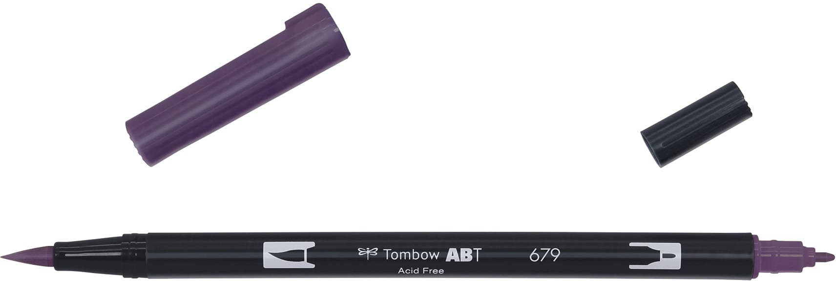 TOMBOW-ABT-679-4901991901870 TOMBOW Dual Brush Pen ABT 679 dunkle Pflaume – Hochwertig & günstig bei ShopDeca