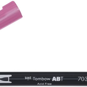 TOMBOW Dual Brush Pen ABT 703 pink rose