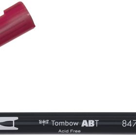 TOMBOW Dual Brush Pen ABT 847 purpurrot