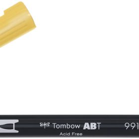 TOMBOW Dual Brush Pen ABT 991 ocker hell