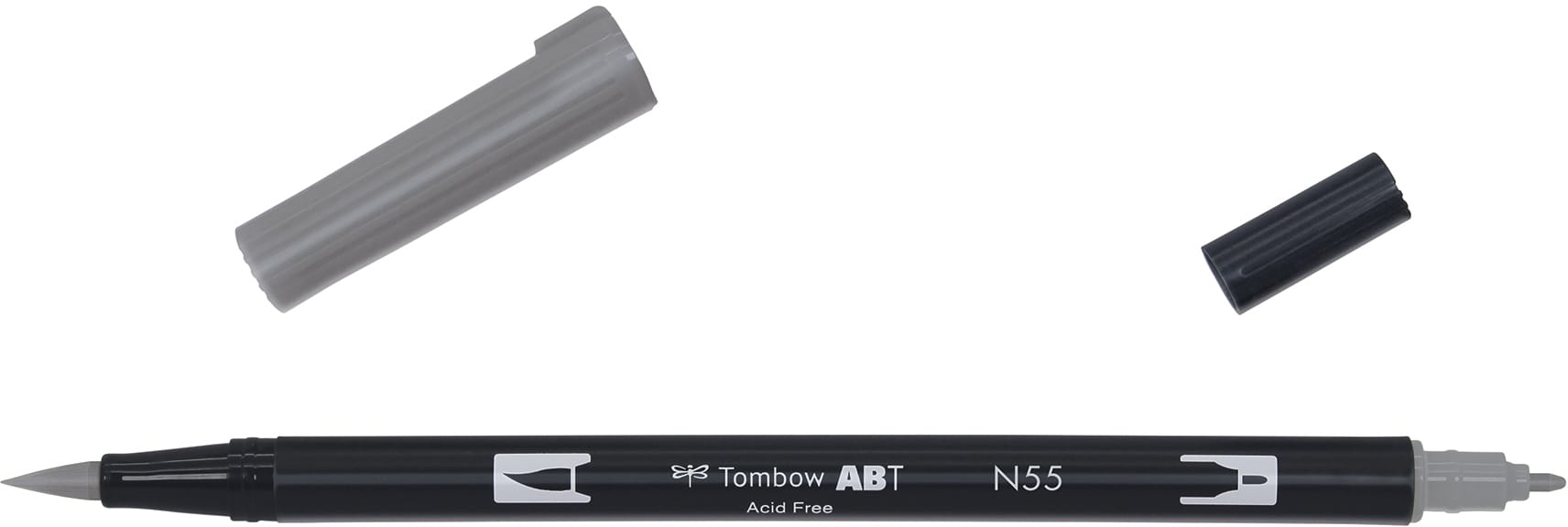 TOMBOW-ABT-N55-4901991902433 TOMBOW Dual Brush Pen ABT N55 cool gray 7 – Hochwertig & günstig bei ShopDeca