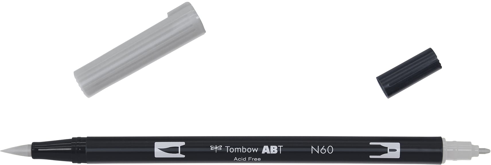 TOMBOW-ABT-N60-4901991902464 TOMBOW Dual Brush Pen ABT N60 cool grey 6 – Hochwertig & günstig bei ShopDeca