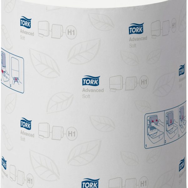 TORK Rollhandtuch Advanced H1 290067 weiss, 2-lagig 150m