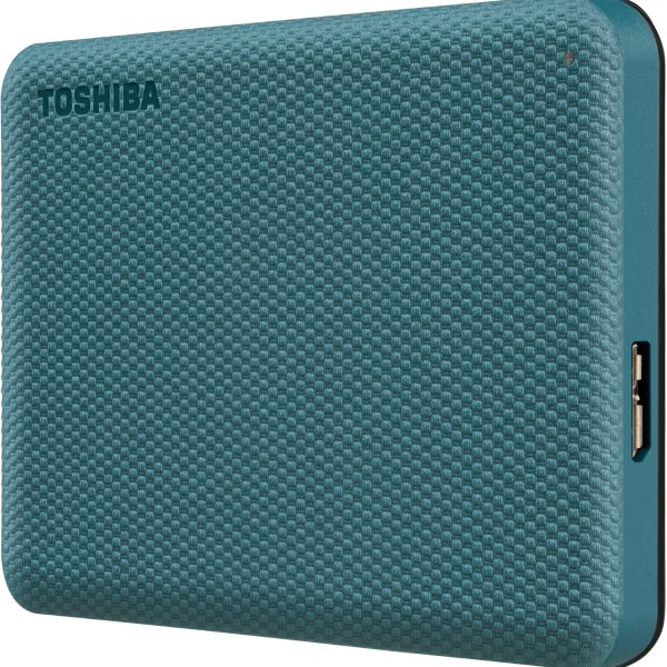 TOSHIBA HDD CANVIO Advance 1TB HDTCA10EG3AA USB 3.2 Gen 1, 2.5 inch green