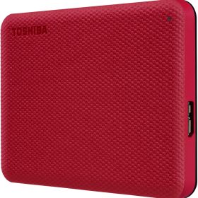 TOSHIBA HDD CANVIO Advance 4TB HDTCA40ER3CA USB 3.2 Gen 1, 2.5 inch red