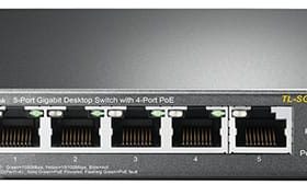 TP-LINK 5-Port Desktop Switch TL-SG1005P