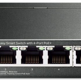 TP-LINK 5-Port Easy Smart Switch TL-SG105PE with 4-Port PoE