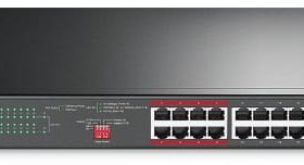 TP-LINK 18-Port Gigabit Rackmount TL-SG1218MP Switch with 16-Port PoE