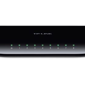 TP-LINK 8-Port-GB-Desktop-Switch TLSG1008D 10/100/1000 Mbit/s
