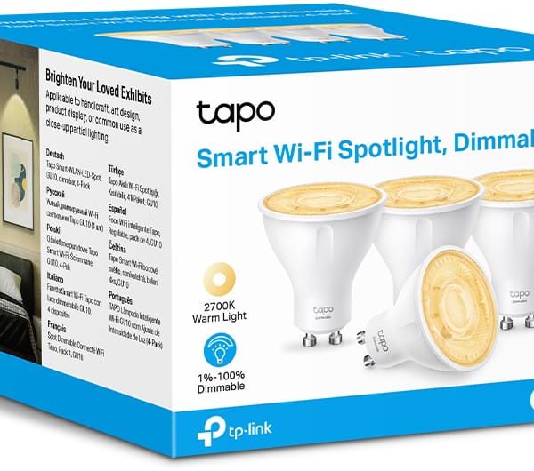 TP-LINK TapoL610(4-pack) Tapo L610(4-pack) Smart WiFi Spotlight Dimmable