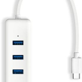 TP-LINK USB-C to GBE Network Adapter UE330C with 3-Port USB-A Hub